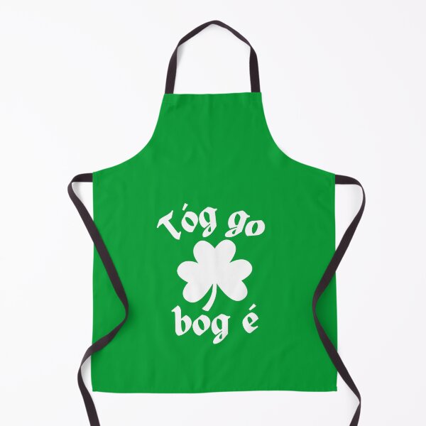 Item preview, Tóg Go Bog é Irish Language Gaeilge and Shamrock designed and sold by Irishprints.