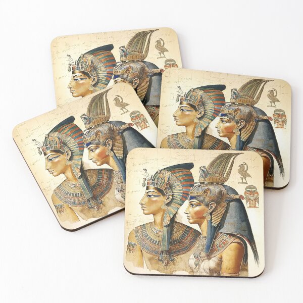 Item preview, Beautiful Watercolor Painting of Egyptian Papyrus Style .AI generated Illustration. designed and sold by svetlanna.