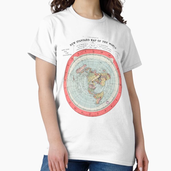 Item preview, Flat Earth Society World Map designed and sold by downbubble17.