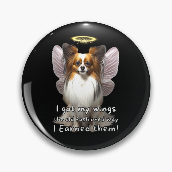 Item preview, Angel dogs - Papillon designed and sold by SteampunkMoai.