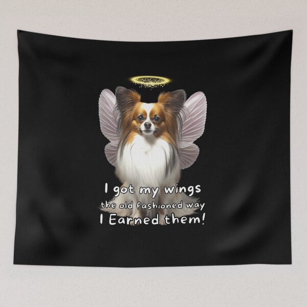 Item preview, Angel dogs - Papillon designed and sold by SteampunkMoai.