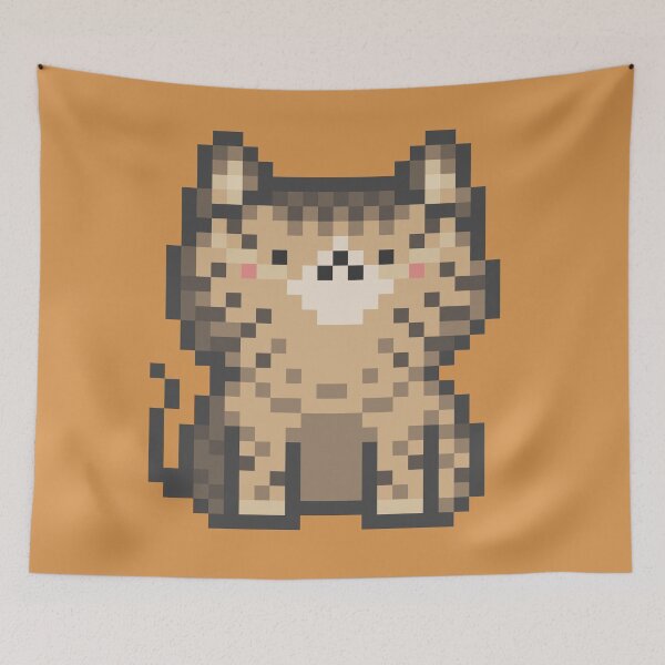 Item preview, Pixel Quiet Cat 2 designed and sold by sosorimaru.