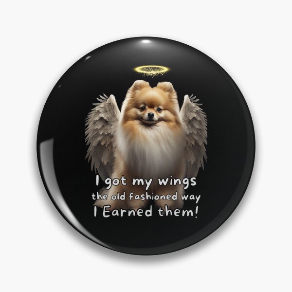 Item preview, Angel dogs - Pomeranian designed and sold by SteampunkMoai.