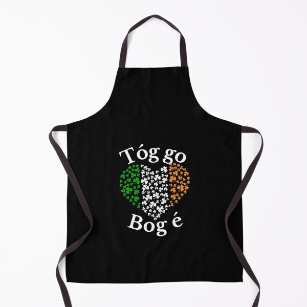 Item preview, Tóg Go Bog é Gaeilge Irish Heart designed and sold by Irishprints.