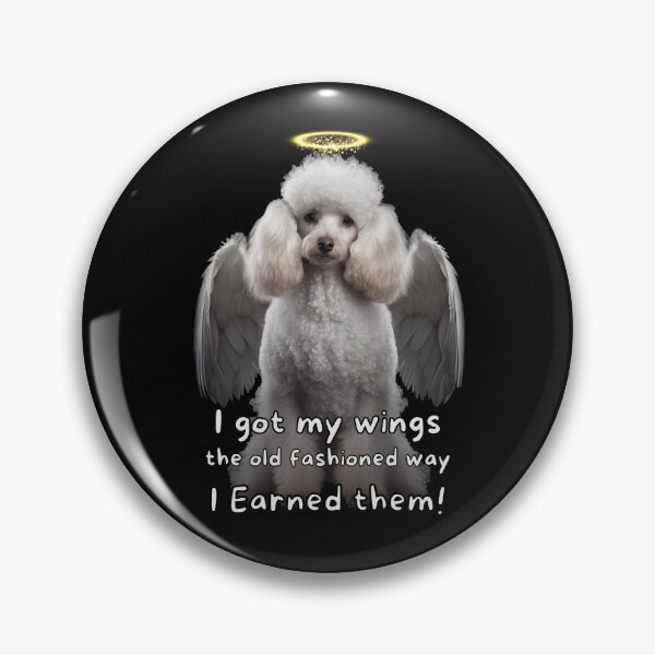 Item preview, Angel dogs - Poodle designed and sold by SteampunkMoai.