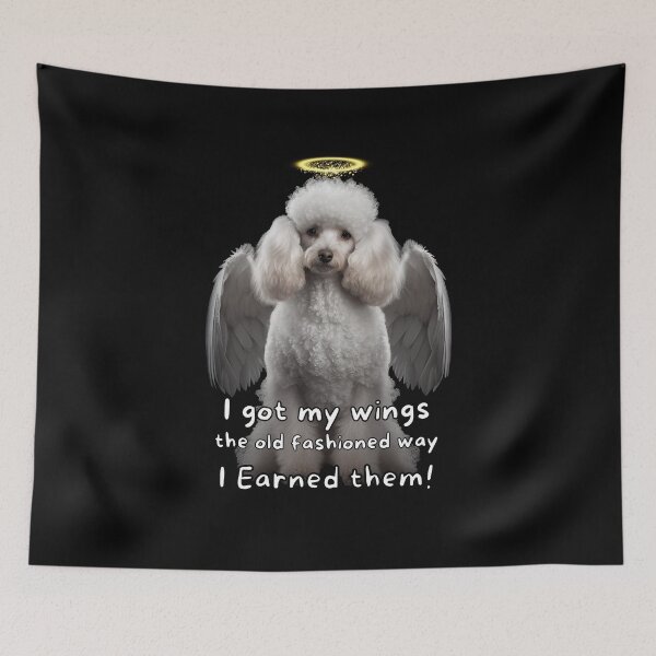 Item preview, Angel dogs - Poodle designed and sold by SteampunkMoai.