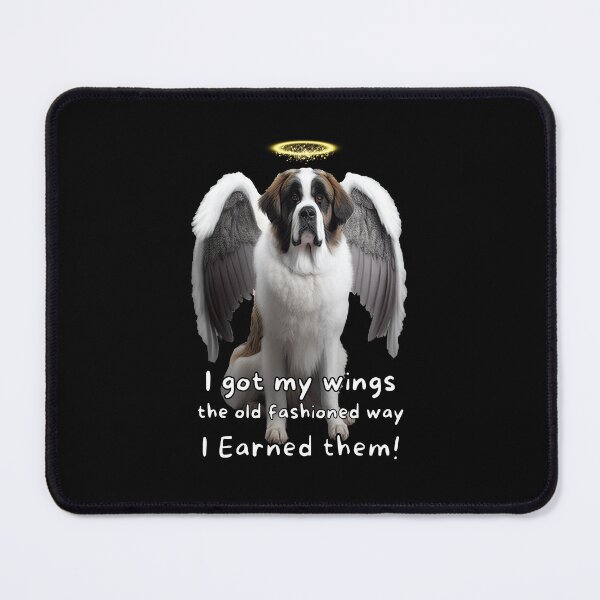 Item preview, Angel dogs - Saint Bernard designed and sold by SteampunkMoai.