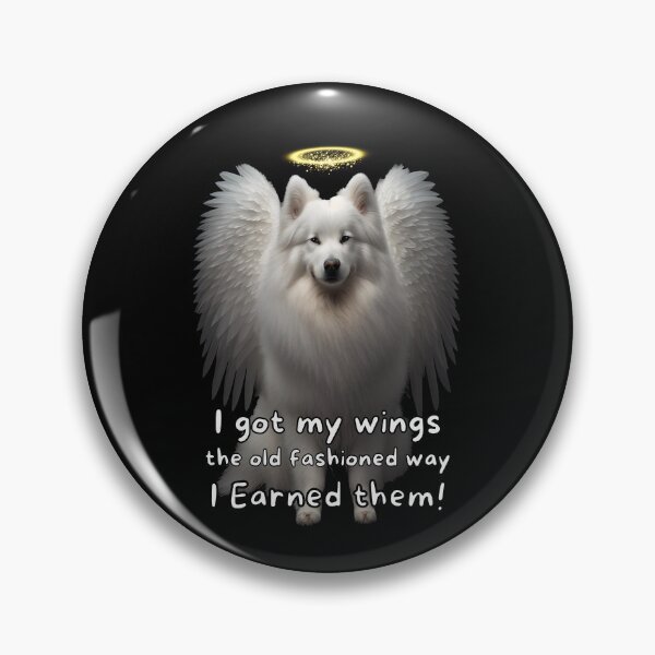 Item preview, Angel dogs - Samoyed designed and sold by SteampunkMoai.