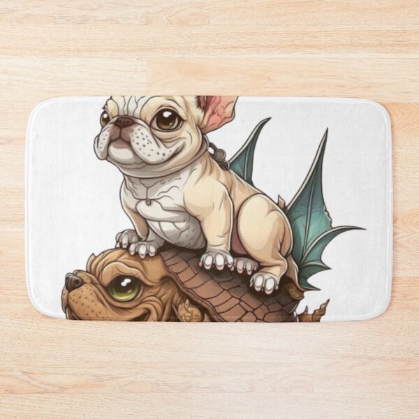 Item preview, Frenchie the Dragon Tamer French Bulldog  designed and sold by PetsEnough.