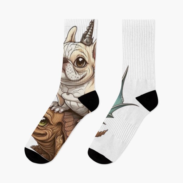 Item preview, Frenchie the Dragon Tamer French Bulldog  designed and sold by PetsEnough.