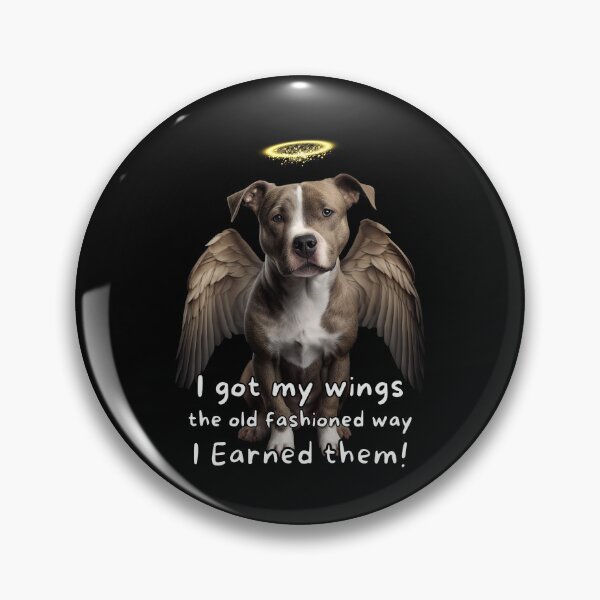 Item preview, Angel dogs - Staffordshire Bull Terrier designed and sold by SteampunkMoai.