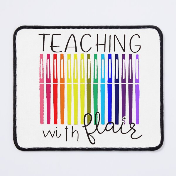 Item preview, Teaching With Flair, Teacher Shirt, Teacher Gift, Teacher Appreciation, Back To School designed and sold by KITHERNEYOUNG.