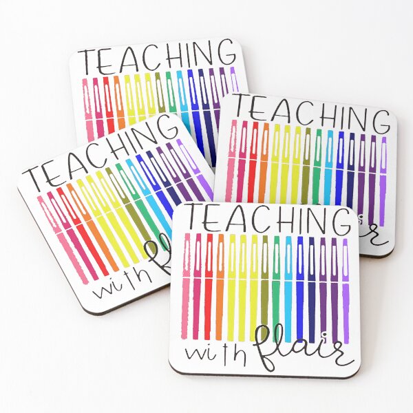 Item preview, Teaching With Flair, Teacher Shirt, Teacher Gift, Teacher Appreciation, Back To School designed and sold by KITHERNEYOUNG.