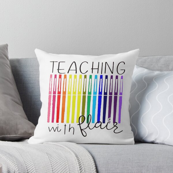 Item preview, Teaching With Flair, Teacher Shirt, Teacher Gift, Teacher Appreciation, Back To School designed and sold by KITHERNEYOUNG.
