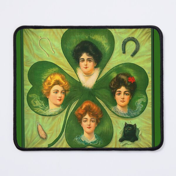Item preview, Vintage Lucky Ladies with Good Luck Charms designed and sold by Earth Nature Creations.
