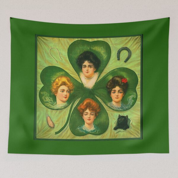 Item preview, Vintage Lucky Ladies with Good Luck Charms designed and sold by Earth Nature Creations.