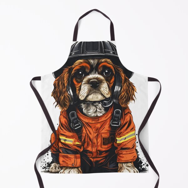 Item preview, Ash - Firefighter Dog designed and sold by Jay Mayor Designs.