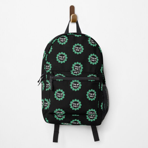 Item preview, Tóg Go Bog é Gaeilge Irish Language with Shamrocks designed and sold by Irishprints.