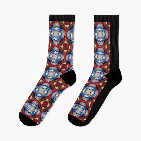 Item preview, Ornate Red White and Blue themed Kaleidoscope Pattern 24 designed and sold by Swabcraft.