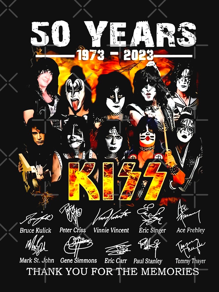 Hot New Kiss Tour Dates 2023 End of The Road Black S-3xl T-Shirt Gift Fans