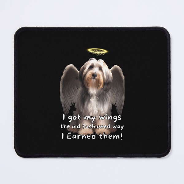 Item preview, Angel dogs - Tibetan Terrier designed and sold by SteampunkMoai.