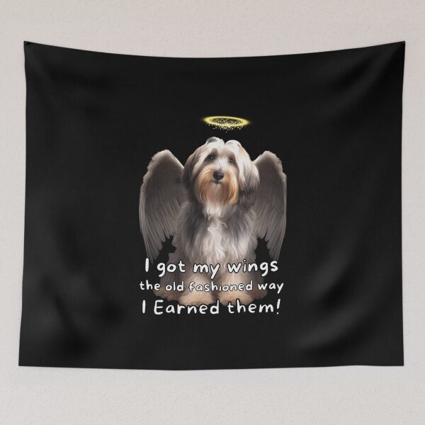 Item preview, Angel dogs - Tibetan Terrier designed and sold by SteampunkMoai.