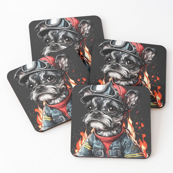 Item preview, Smokey - Firefighter Dog designed and sold by Jay Mayor Designs.