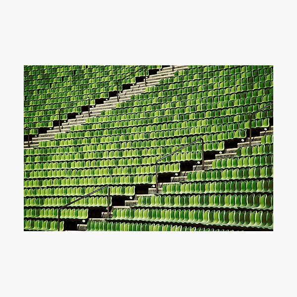 the green chair Photographic Print
