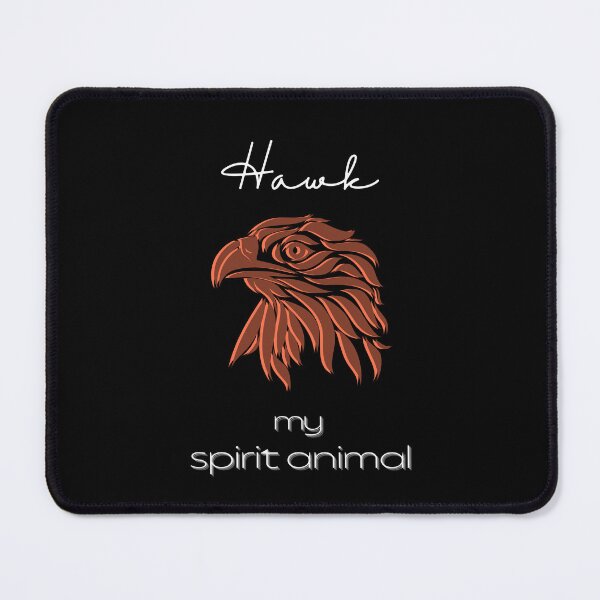 Item preview, Hawk Totem Spirit Animal Coasters designed and sold by MagicWolfStar.