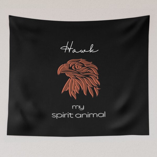 Item preview, Hawk Totem Spirit Animal Coasters designed and sold by MagicWolfStar.