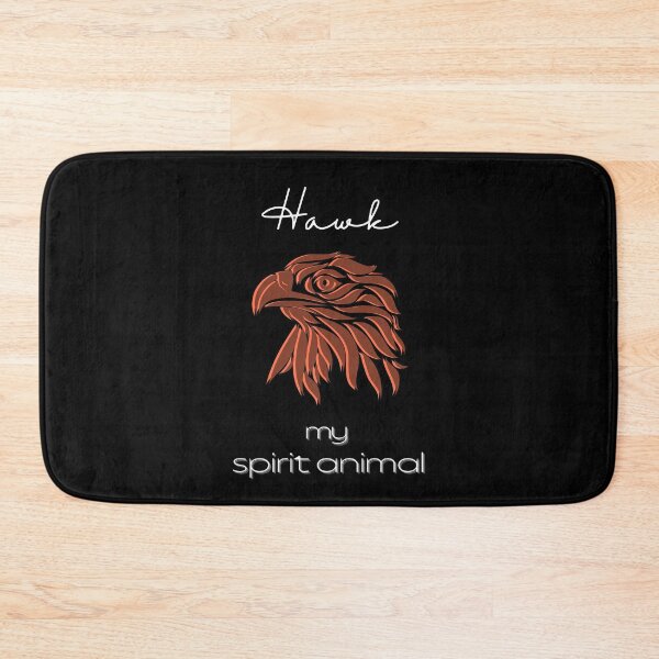 Item preview, Hawk Totem Spirit Animal Coasters designed and sold by MagicWolfStar.