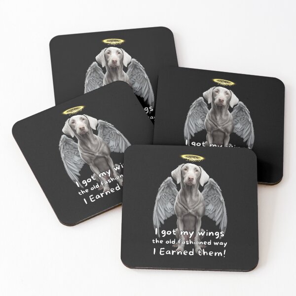 Item preview, Angel dogs - Weimaraner designed and sold by SteampunkMoai.