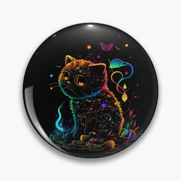 Item preview, "Sitting Cat" - An Image of a Feline Relaxing on the Ground. designed and sold by digitaldreamHD.