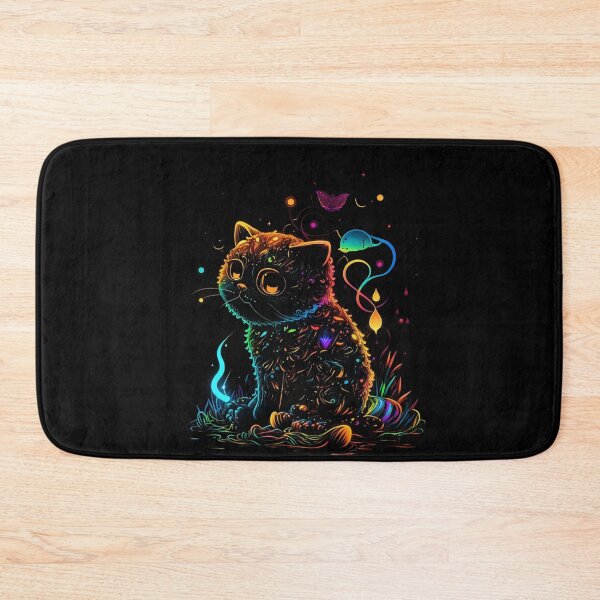 Item preview, "Sitting Cat" - An Image of a Feline Relaxing on the Ground. designed and sold by digitaldreamHD.
