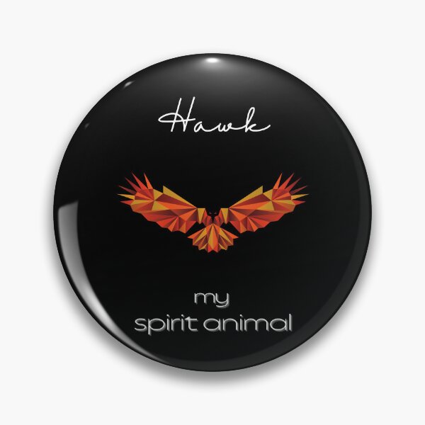 Item preview, Hawk Totem Spirit Animal iPhone Case designed and sold by MagicWolfStar.