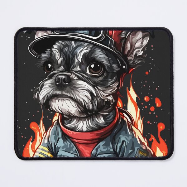 Item preview, Smokey - Firefighter Dog designed and sold by Jay Mayor Designs.