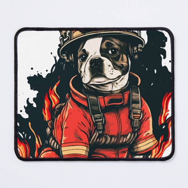 Item preview, Chief - Firefighter Dog designed and sold by Jay Mayor Designs.