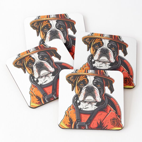 Item preview, Blaze - Firefighter Dog designed and sold by Jay Mayor Designs.