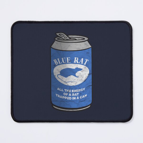 Item preview, Blue Rat Can Sean Lock - Distressed Design designed and sold by risible.