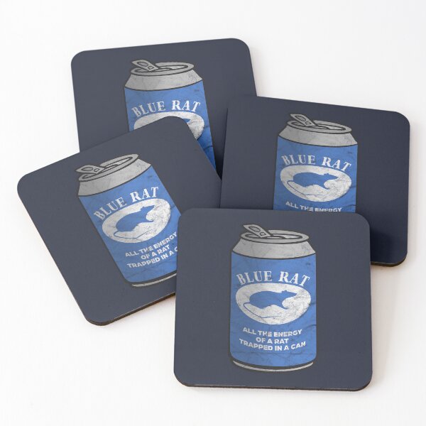 Item preview, Blue Rat Can Sean Lock - Distressed Design designed and sold by risible.