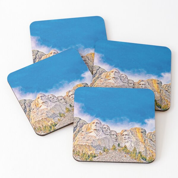 Item preview, Mount Rushmore  Art Print designed and sold by sourirebox.