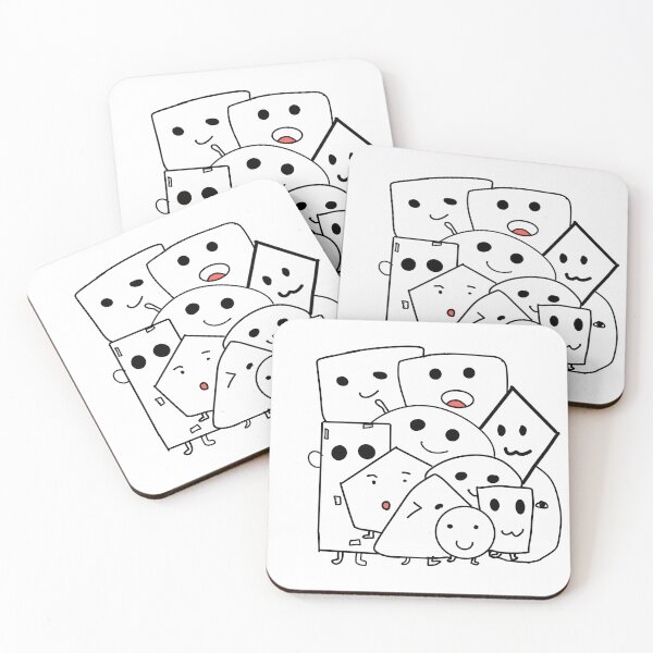 Item preview, Overlapped cute simple shape cartoon. designed and sold by Jayjaynaenae.