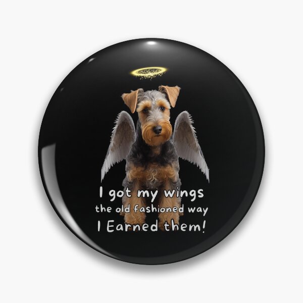 Item preview, Angel dogs - Welsh Terrier designed and sold by SteampunkMoai.