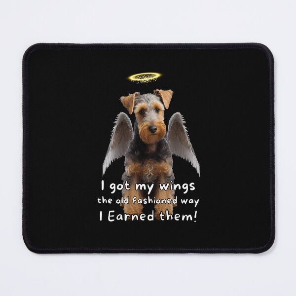 Item preview, Angel dogs - Welsh Terrier designed and sold by SteampunkMoai.