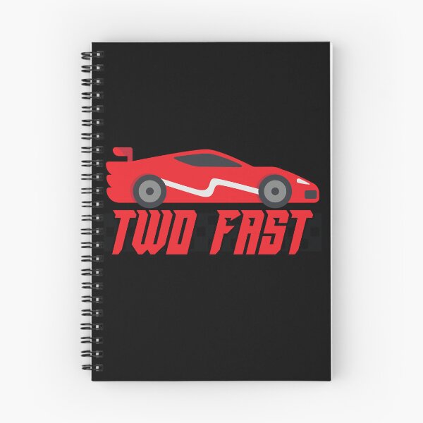 Item preview, Two Fast Turning 2 Racing Kids 2nd Birthday Boys Two Fast Gear designed and sold by DynamicDesign.