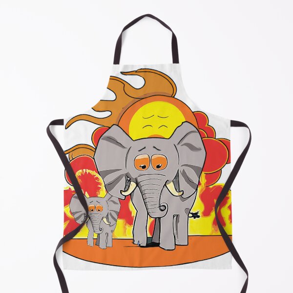 Item preview, Elephants wandering the warm African plains designed and sold by WildPenDesign.