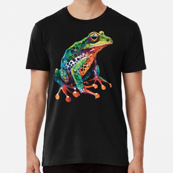 Colorful Frog Pop Art Style T-shirt, Frog Lover Shirt, Frog Gifts,  Herpetology T-shirt Gifts, Herpetologist Gifts Shirt Poster for Sale by  DeepikaSingh