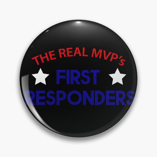 Item preview, The Real MVP's First Responders designed and sold by Midnight Sky Sundry.