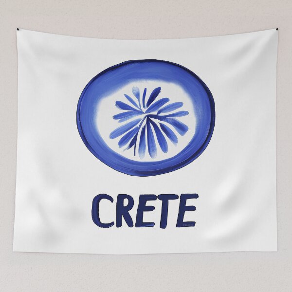 Item preview, "Crete Lucky charm" Show Your Love for Crete with a Unique Stylish Design designed and sold by nicpa-art.