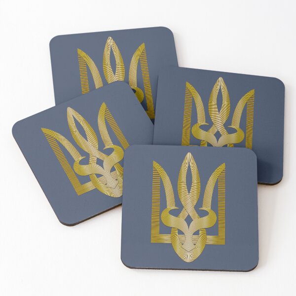 Artikelvorschau, Ukraine, ukrainischer Trizub, ukrainischer Tryzub, Tryzub, Dreizack entworfen und verkauft von DogLifeCo.